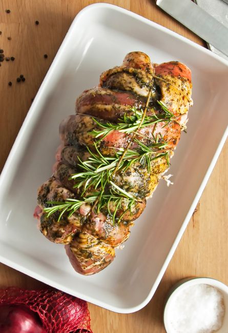 Rolled Herb Roasted Turkey Breast